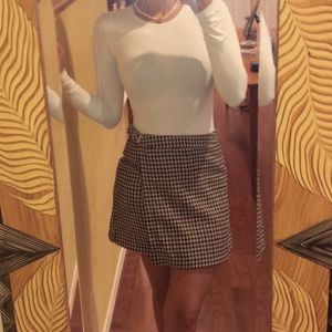 Brandy Melville plaid skirt